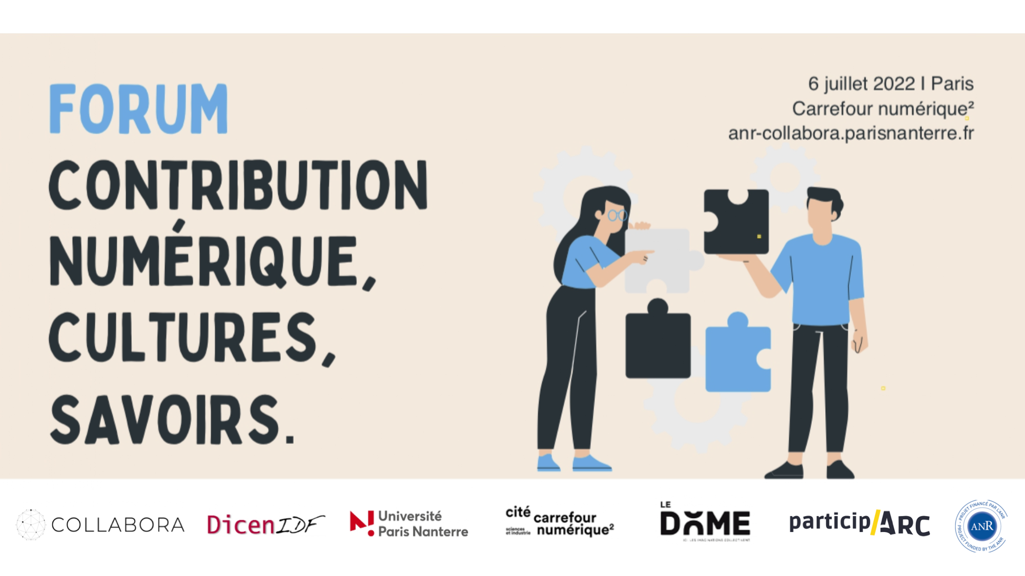 Forum: contribution numérique, cultures, savoirs